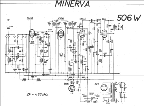 506W; Minerva Schweiz (ID = 18619) Radio