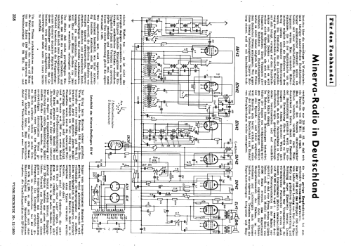 510W; Minerva Schweiz (ID = 2650590) Radio