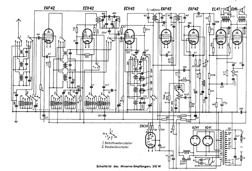 510W; Minerva Schweiz (ID = 2650592) Radio