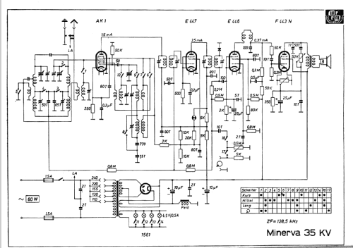 35KV; Minerva-Radio (ID = 189757) Radio