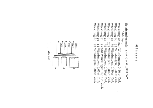 387-W; Minerva-Radio (ID = 350984) Radio