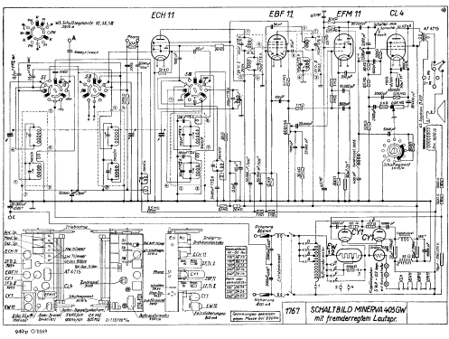 405GW-II; Minerva-Radio (ID = 108883) Radio