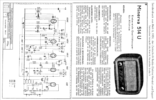 514U; Minerva-Radio (ID = 108117) Radio