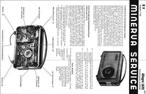 UKW Allegro 621; Minerva-Radio (ID = 200879) Radio