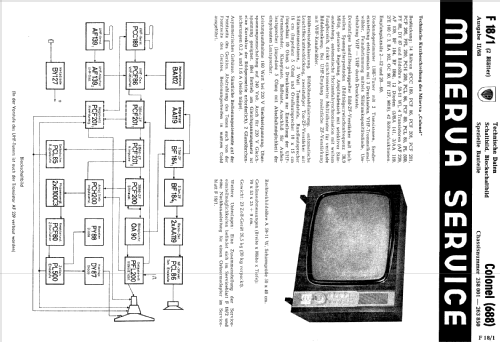 Colonel 688; Minerva-Radio (ID = 143788) Television