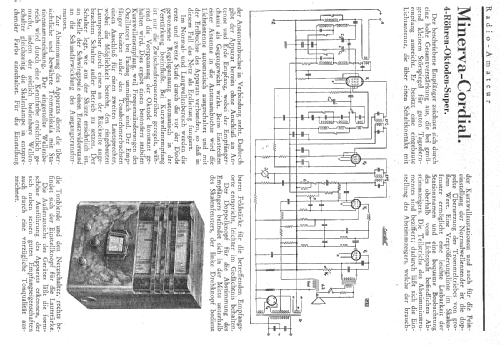 Cordial W ; Minerva-Radio (ID = 1526905) Radio