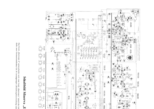 Electronic 2 699/A; Minerva-Radio (ID = 144255) Televisore