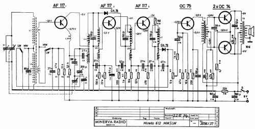 Mirella 612; Minerva-Radio (ID = 110417) Radio