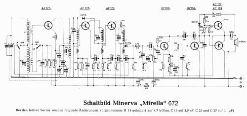 Mirella 672; Minerva-Radio (ID = 6647) Radio