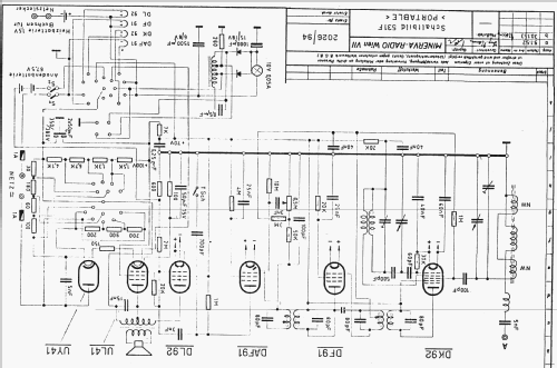 Portable 531F; Minerva-Radio (ID = 20253) Radio