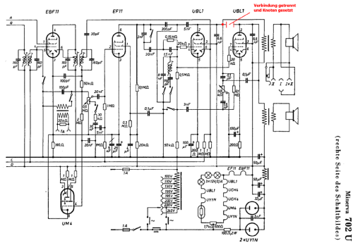 President 702U; Minerva-Radio (ID = 961841) Radio