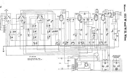 Wien 415W-II; Minerva-Radio (ID = 8463) Radio