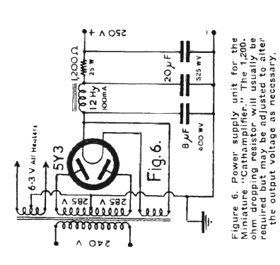 Miniature Cathamplifier ; Mingay's Wireless (ID = 2787989) Verst/Mix