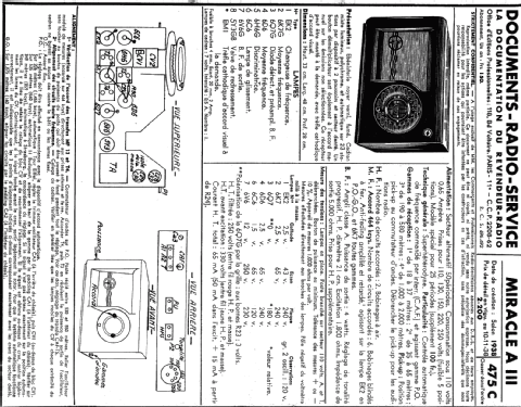 Automatic III A3; Miracle, Radio-Lyon, (ID = 2014719) Radio