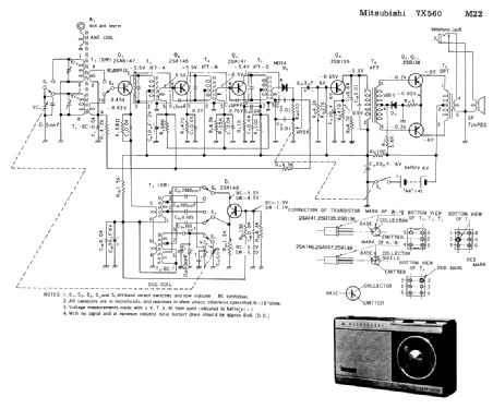 7X-560; Mitsubishi Electric (ID = 1684370) Radio