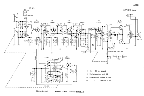 7X-970L; Mitsubishi Electric (ID = 1684372) Radio