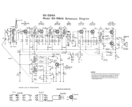 8X-584A; Mitsubishi Electric (ID = 543720) Radio