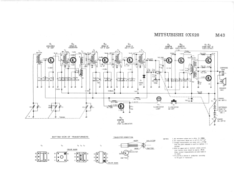 9X-628; Mitsubishi Electric (ID = 2759518) Radio