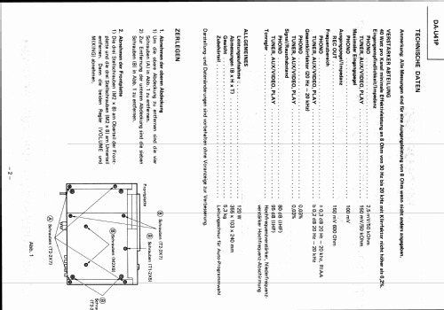 DA-U41P; Mitsubishi Electric (ID = 955720) Ampl/Mixer