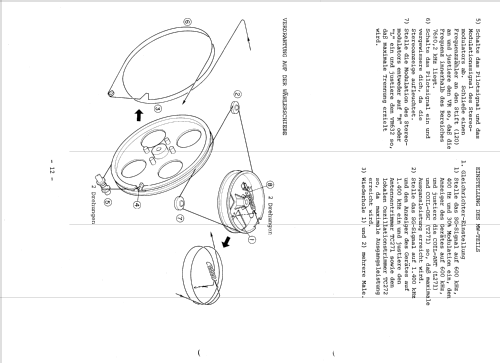 Dual Monaural Construction Tuner-Preamplifier DA-C20; Mitsubishi Electric (ID = 1141004) Radio