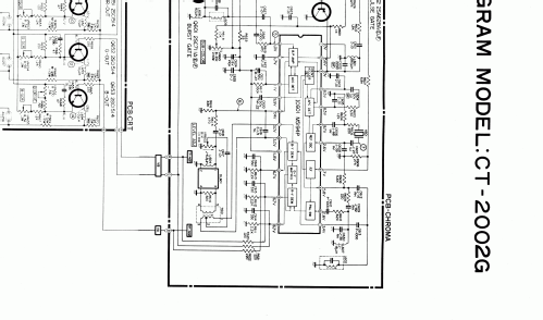 Farbfernseher CT-2002G; Mitsubishi Electric (ID = 1146295) Television