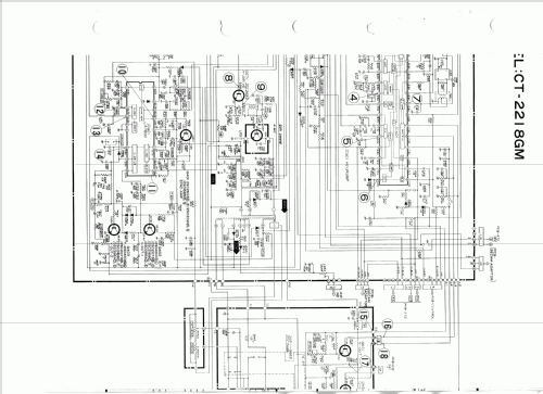 Farbfernseher CT-2218GM; Mitsubishi Electric (ID = 1152711) Television