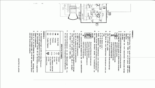 Farbfernseher CT-2218GM; Mitsubishi Electric (ID = 1152712) Television