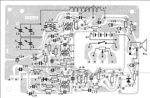 7 Transistors TM 710; Mivar VAR; Milano (ID = 760283) Radio