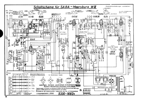 Möbel 2799 Ch= Saba Meersburg W III; Möbelfabrik AG (ID = 3088242) Radio