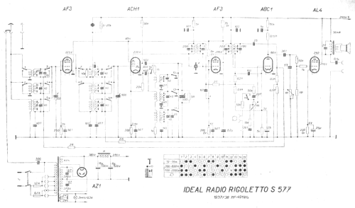 Ideal Radio Rigoletto S577; Modry Bod, Praha- (ID = 11275) Radio