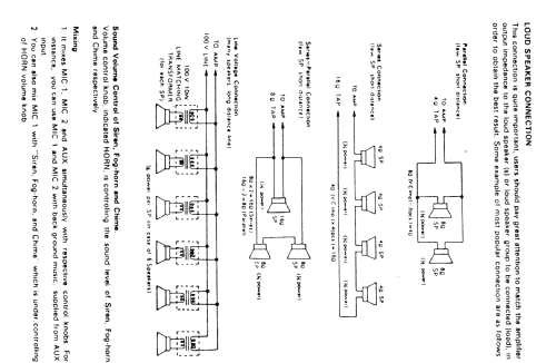 Public Adress Amplifier - ELA-Universal-Verstärker MA-800; Monacor, Bremen (ID = 2666980) Ampl/Mixer