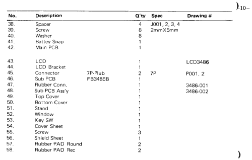 LCD Digital Multimeter DMT-1000A; Monacor, Bremen (ID = 1776911) Equipment