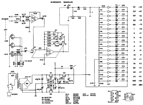 LED-Spitzen-Pegelmesser PLM106; Monacor, Bremen (ID = 1206897) Equipment