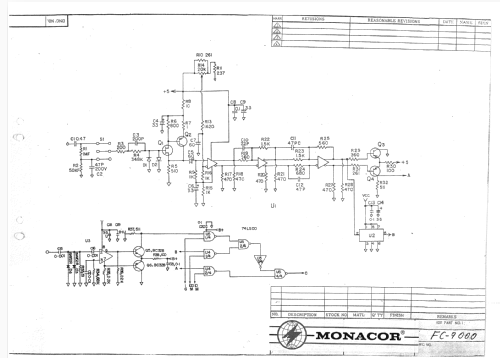 Multifunction Counter FC-9000; Monacor, Bremen (ID = 3004454) Equipment