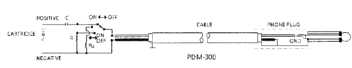 PDM-300; Monacor, Bremen (ID = 1204724) Microphone/PU