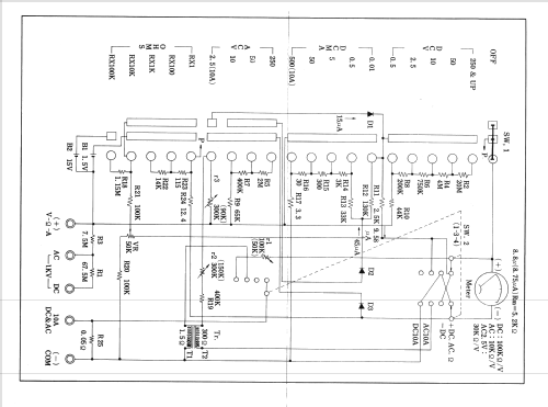 Vielfachinstrument MT-350; Monacor, Bremen (ID = 1048411) Ausrüstung