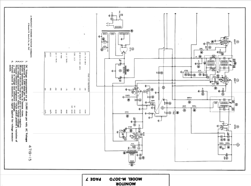 M-3070 ; Monitor Equipment (ID = 914384) Radio