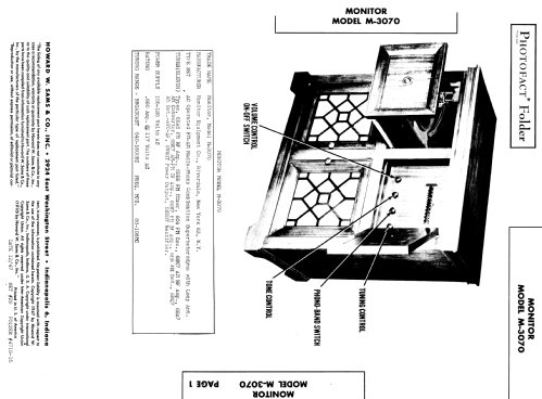 M-3070 ; Monitor Equipment (ID = 914385) Radio