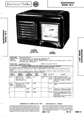 AR-3 ; Monitoradio; (ID = 3078694) Commercial Re