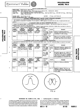 Police Alarm PR-8; Monitoradio; (ID = 2950206) Radio