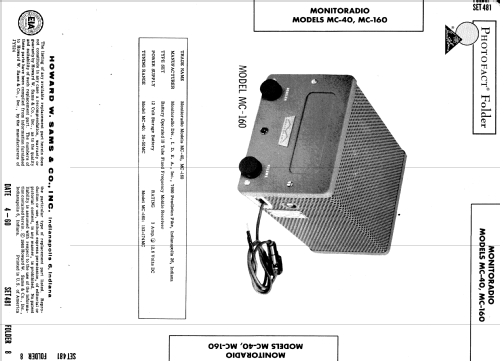 MC-160 ; Monitoradio; (ID = 573235) Radio