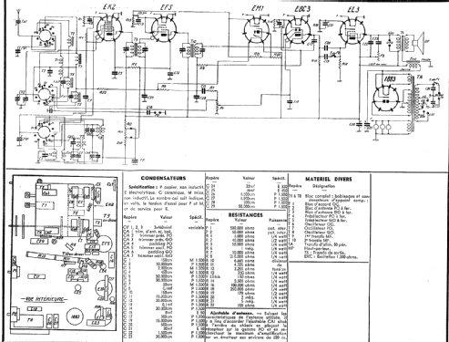 K3461 Ch= K461; Monopole, Bouveau et (ID = 231477) Radio