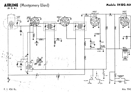 04WG-464 ; Montgomery Ward & Co (ID = 1822389) Radio