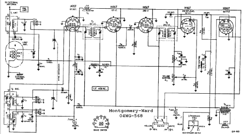 04WG-568 ; Montgomery Ward & Co (ID = 531311) Radio