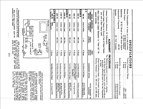 04WG-725 Order= 162 A 725 ; Montgomery Ward & Co (ID = 1630257) Radio