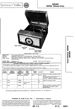 05GAA-992A ; Montgomery Ward & Co (ID = 2862698) Radio