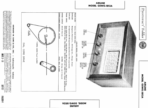 05WG-1813A ; Montgomery Ward & Co (ID = 393825) Radio