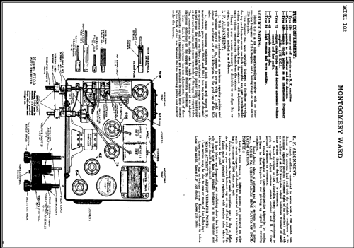 102 ; Montgomery Ward & Co (ID = 473408) Radio