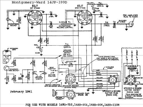 14JP-399D ; Montgomery Ward & Co (ID = 632568) Ampl/Mixer