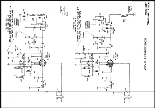 14WG808WA Order= 162 A 808 ; Montgomery Ward & Co (ID = 470088) Radio